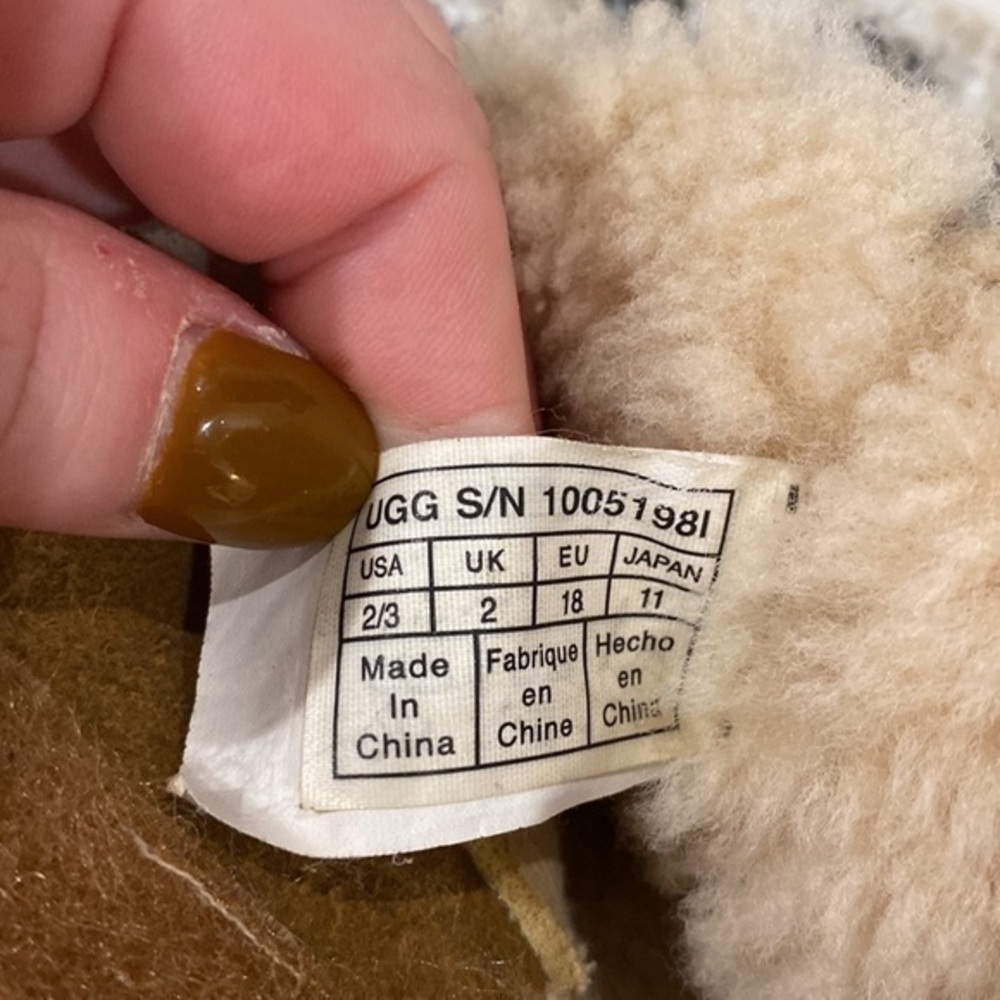 Baby Ugg Caden Boots in‎ size 2/3 - Picture 8 of 8